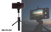 Soundlogic Selfie Stick Tripod Zwart   60cm
