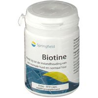 Springfield Biotin 8 Biotine 8000 Mcg 30 Vcaps