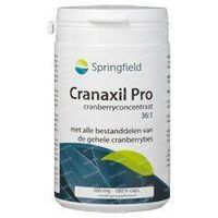 Springfield Cranaxil Pro Cranberryconcentrate 500 Mg 180 Capsules