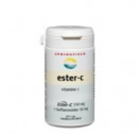Springfield Ester C En | Vitamine C Bioflavonoiden   60 Capsules