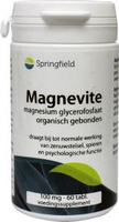 Springfield Magnevite Magnesium Glycerofosfaat 100 Mg (60tb)