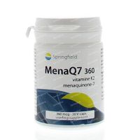 Springfield Menaq7 360 Vitamine K2 360 Mcg 30 Vcaps