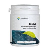 Springfield Msm 1000 Mg 120 Tabletten
