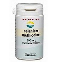 Springfield Selenium Methionine 200 100cap