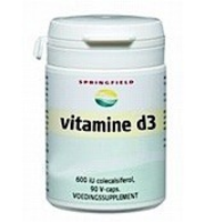 Springfield Vitamine D3 600iu Tabletten