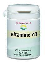Springfield Vitamine D3 1000 Iu Tabletten
