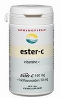 Springfield Vitamines Ester C 550mg 180 Vegetarische Capsules
