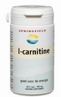Springfield Voedingssupplementen L Carnitine 60 Capsules