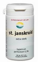 Springfield Voedingssupplementen St Janskruid 500mg 60 Vegetarische Capsules