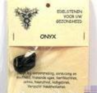 Steengoed Hanger Gezondheidssteen Onyx 1kaart