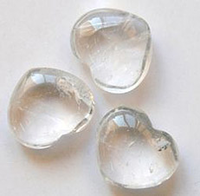Steengoed Hart 30mm Bergkristal Stuk