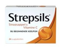 Strepsils Sinaasappel / Vitamine C (24zt)