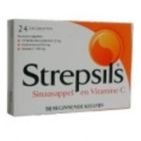 Strepsils Tabletten Sinaasappel + Vitamine C 36st