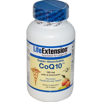 Super Absorbable Coq10 100 Mg (100 Softgels)   Life Extension