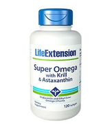 Super Omega Met Krill & Astaxanthine (120 Gelcapsules)   Life Extension