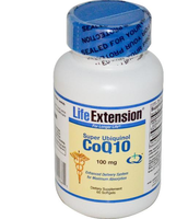 Super Ubiquinol Coq10 100 Mg (60 Softgels)   Life Extension