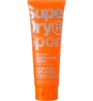 Superdry Sport Re: Charge Body + Hair Wash (250ml)