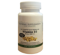 Supreme Supplements Vitamine D3 (120cap)