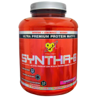 Syntha 6 Edge Whey Protein Powder Strawberry Milkshake 48 Servings 1.78kg   Bsn