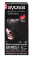 Syoss Permanent Coloration Haarverf   1 1 Zwart
