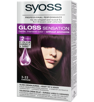 Syoss Haarverf Gloss   Sensation 3 33   Aubergine
