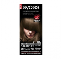 Syoss Permanent Coloration Haarverf   5 1 Licht Bruin