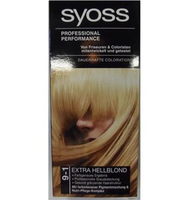 Syoss Permanent Coloration Haarverf   9 1 Extra Hellblond