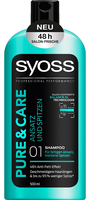 Syoss Shampoo   Pure & Care 500 Ml