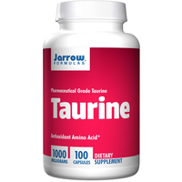 Taurine 1000 Mg (100 Capsules)   Jarrow Formulas