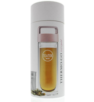 Teatox Bio Thee Thermo Bamboo To Go Bottle Rose Gold (330ml)