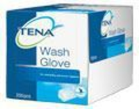 Tena Wash Glove With Plastic Lining 175stuks