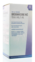 Teva Broomhexine Hcl 8 Mg/5 Ml 150ml