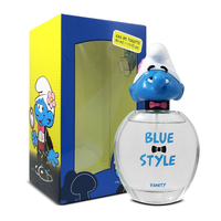 The Smurfs Eau De Toilette Spray   Blue Style Vanity 50 Ml