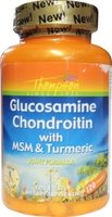 Thompson Glucosamine Chondroitine Msm & Tumeric 120cap