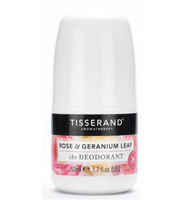 Tisserand Deodorant Roller Rose & Geranium Leaf (50ml)