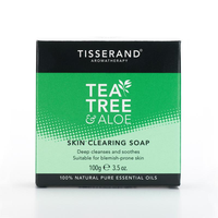 Tisserand Skin Clearing Soap Tea Tree Aloe (100g)