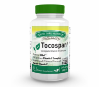 Tocospan (w/ Evnol) Vitamin E Complex (60 Softgels)   Health Thru Nutrition