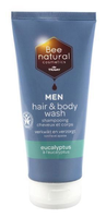 Traay Beenatural Hair & Body Wash Men Eucalyptus (200ml)