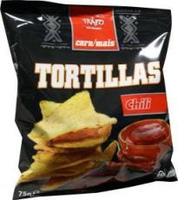 Trafo Tortilla Chips Chili 75gr