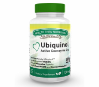 Ubiquinol (kaneka™) Coq 10 100 Mg (non Gmo) (360 Softgels)   Health Thru Nutrition