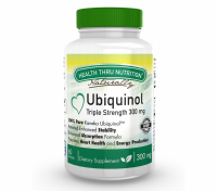 Ubiquinol (kaneka™) Coq 10 300 Mg (non Gmo) (60 Softgels)   Health Thru Nutrition