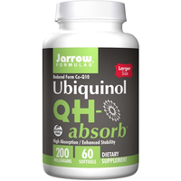 Ubiquinol Qh Absorb 200 Mg (60 Softgels)   Jarrow Formulas