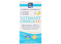 Ultimate Omega D3 Lemon 1000 Mg (60 Soft Gels)   Nordic Naturals