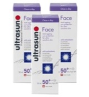 Ultrasun Zonnebrand Face Creme Factorspf50