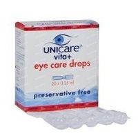 Unicare Vita+ Eye Care Oogdruppels 0.35 Ml 20 Ml Ampullen