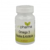 Unipharma Omega 3 Visolie & Krillolie 50cp