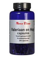 Nova Vitae Valeriaan And Hop Capsules