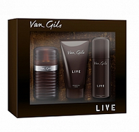 Van Gils Live Geschenkset Edt+deodorant+hair & Body Wash Set