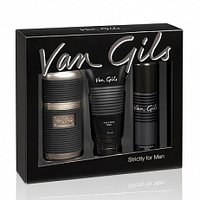 Van Gils Strictly For Men Geschenkset Eau De Toilette 30ml + Body Wash 75ml + Deo Spray 50ml Set