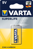 Varta Batterijen Superlife Standaard 9volt